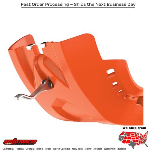 Skid Plate (protector de motor) POLISPORT KTM 350 EXC-F 2017-2019  350 XC-F 2016-2018  250 SX