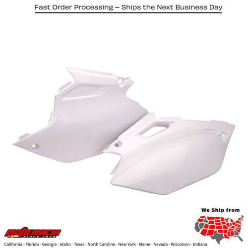 SIDE PANELS WHITE Yamaha WR250F 2003-2006 Yamaha WR450F 2003-2006