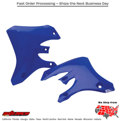 RADIATOR SHROUDS BLUE Yamaha WR250F 2003-2004 Yamaha WR450F 2003-2004