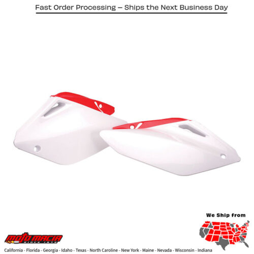 SIDE PANELS WHITE Honda CRF250R 2004-2005