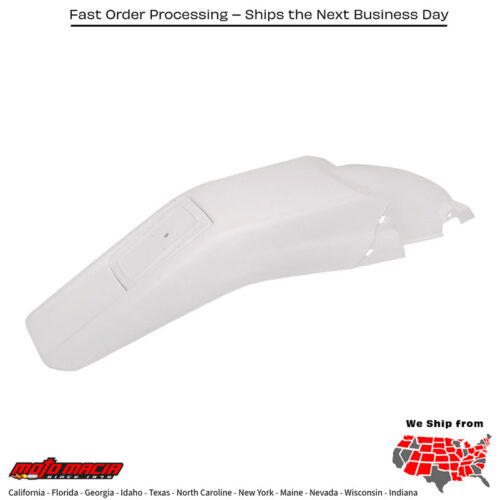 REAR FENDER WHITE Honda XR400R 1996-2004 Honda XR250R 1996-2004
