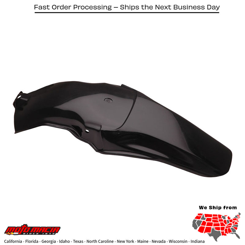 REAR FENDER BLACK Honda CR80R 1996-2002 Honda CR80RB Expert 1996-2002 Honda CR85R 2003-2007