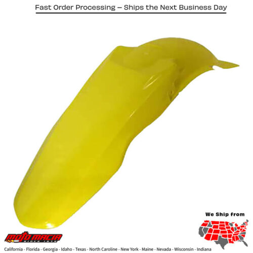 REAR FENDER YELLOW Suzuki RM250 2001-2008 Suzuki RM125 2001-2008