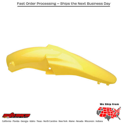 REAR FENDER YELLOW Kawasaki KLX400R 2003-2003 Suzuki DR-Z400S 2000-2009 Suzuki DR-Z400SM 2005-2009 Suzuki DR-Z400E 2000-2008 Suzuki DR-Z400 2000-2004 Suzuki DR-Z400E Non CA Model 2000-2008 Suzuki DR-Z400E CA Model 2004-2007