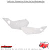 SIDE PANELS WHITE Honda CR125R 1998-1999 Honda CR250R 1997-1999