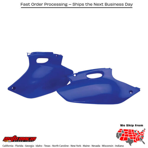 SIDE PANELS BLUE Yamaha WR426F 2001-2002 Yamaha YZ426F 2000-2002 Yamaha WR400F 2000-2000 Yamaha YZ400F 1998-1999 Yamaha YZ250F 2001-2002 Yamaha WR250F 2001-2002