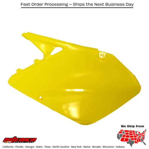 SIDE PANELS YELLOW Suzuki RM250 2001-2002 Suzuki RM125 2001-2002