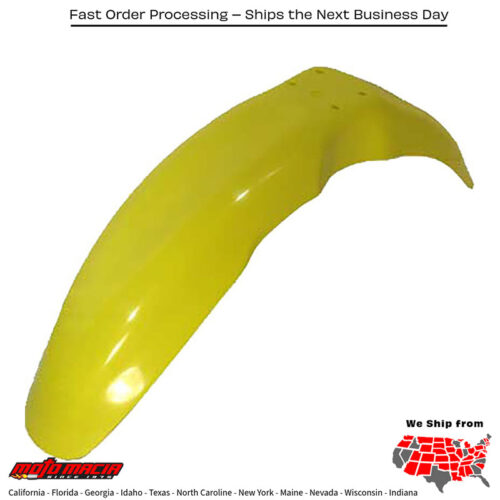 FRONT FENDER YELLOW Suzuki RM85 2002-2024