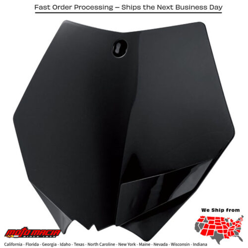 FRONT NUMBER PLATE BLACK KTM 350 XC-F 2010-2012 KTM 150 XC 2008-2012 KTM 350 SX-F 2010-2012 KTM 250 SX 2007-2012 KTM 250 SX-F 2007-2012 KTM 250 XC 2008-2012 KTM 250 XC-W 2008-2012 KTM 300 XC 2008-2012 KTM 300 XC-W 2008-2012 KTM 450 SX-F 200