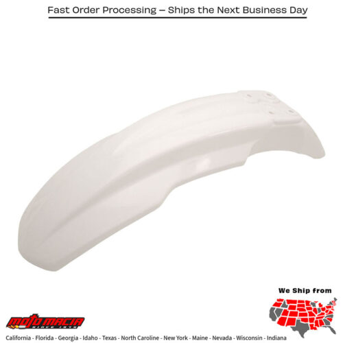 FRONT FENDER WHITE Honda CRF150R 2007-2025 Honda CRF150RB Expert 2007-2020