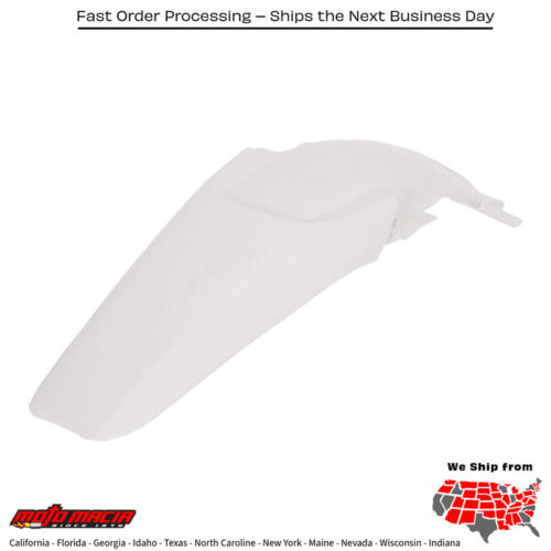 REAR FENDER WHITE Honda CRF150R 2007-2025 Honda CRF150RB Expert 2007-2021