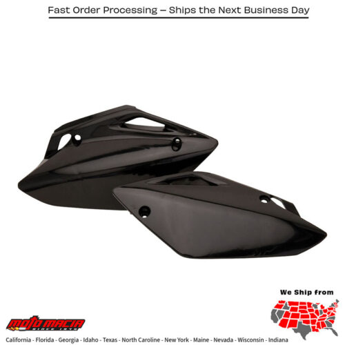 SIDE PANELS BLACK Honda CRF150R 2007-2025 Honda CRF150RB Expert 2007-2021