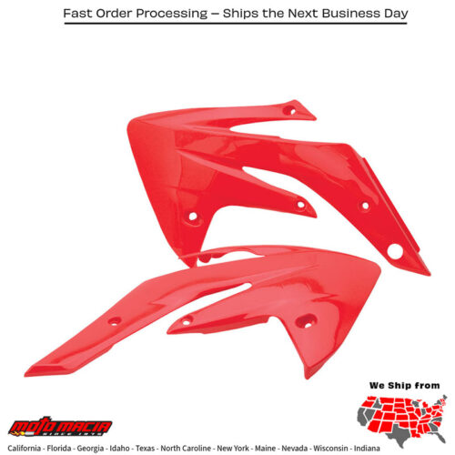 RADIATOR SHROUDS RED Honda CRF150R 2007-2025 Honda CRF150RB Expert 2007-2021