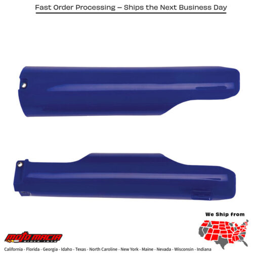 FORK GUARD BLUE Yamaha YZ426F 2000-2002 Yamaha YZ400F 1998-1999 Yamaha YZ125 1996-2004 Yamaha YZ250 1996-2004 Yamaha YZ250F 2001-2007 Yamaha YZ450F 2003-2004
