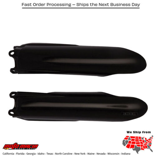 FORK GUARD BLACK Yamaha YZ125 2008-2014 Yamaha YZ250 2008-2014 Yamaha YZ250F 2008-2009 Yamaha YZ450F 2008-2009