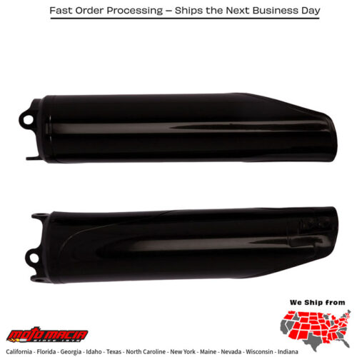 FORK GUARD BLACK Honda CR500AF 1997-2001 Honda CR500R 1990-2001 Honda CRF450R 2002-2003 Honda CR125R 1990-2003 Honda CR250R 1990-2003