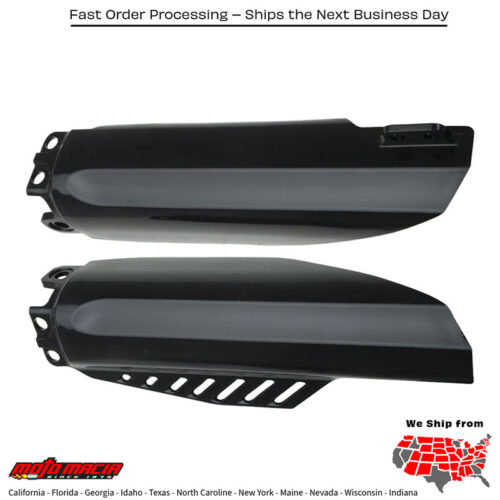 FORK GUARD BLACK Honda CRF150R 2007-2025 Honda CRF150RB Expert 2007-2021 Honda CR85R 2003-2007