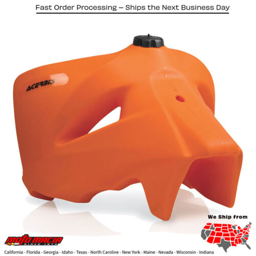 FUEL TANK 6.6 GAL ORANGE KTM 450 SX-F 2005-2006 KTM 525 EXC-G 4-Stroke 2006-2007 KTM 400 EXC 4-Stroke 2005-2006 KTM 525 EXC 4-Stroke 2005-2007 KTM 525 SX 4-Stroke 2005-2006 KTM 250 EXC 2005-2005 KTM 450 EXC-F 2005-2007