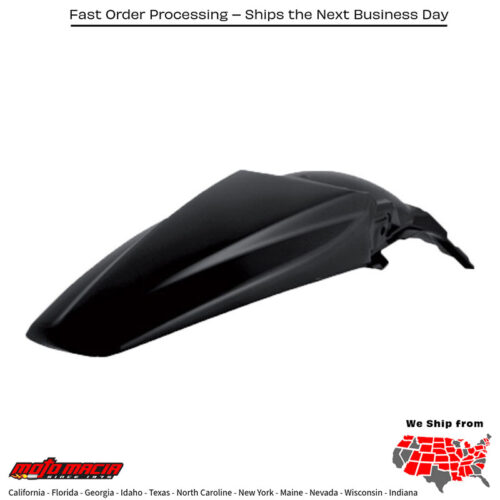 REAR FENDER BLACK Kawasaki KX250F 2009-2012 Kawasaki KX450F 2009-2011