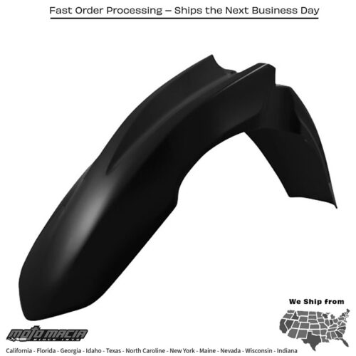 FRONT FENDER BLACK Honda CRF450R 2009-2012 Honda CRF250R 2010-2013