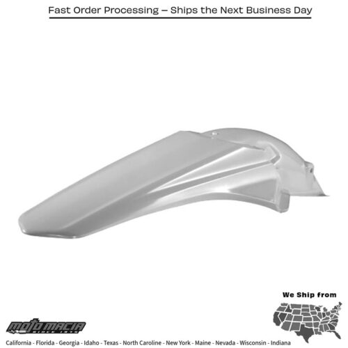 REAR FENDER WHITE Honda CRF450R 2009-2012 Honda CRF250R 2010-2013