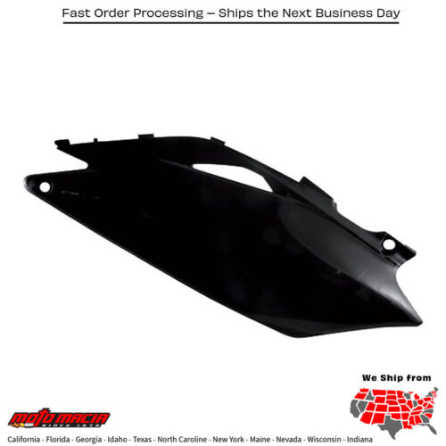 SIDE PANELS BLACK Honda CRF450R 2009-2012 Honda CRF250R 2010-2013