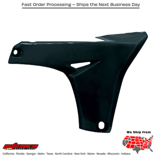 LOWER RADIATOR SHROUD BLACK Yamaha YZ450F 2010-2013