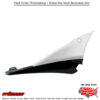 TANK COVER WHITE/BLACK Yamaha YZ450F 2010-2013
