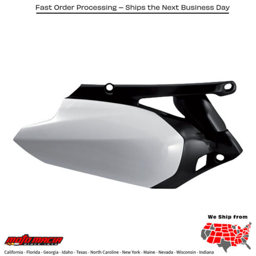 SIDE PANELS WHITE/BLACK Yamaha YZ450F 2010-2013