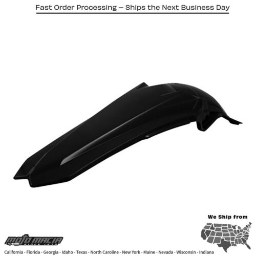 REAR FENDER BLACK Yamaha YZ450F 2010-2013