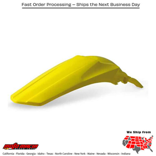 REAR FENDER YELLOW Suzuki RM-Z250 2010-2018