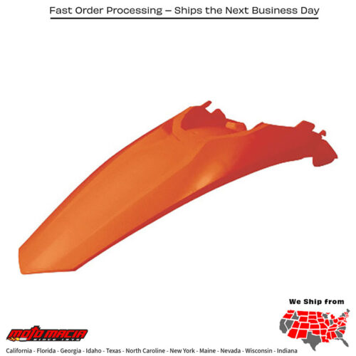 REAR FENDER ORANGE KTM 350 XC-F 2011-2015 KTM 150 XC 2011-2015 KTM 350 SX-F 2011-2015 KTM 250 SX 2011-2016 KTM 250 SX-F 2011-2015 KTM 250 XC 2011-2016 KTM 300 XC 2011-2016 KTM 450 SX-F 2011-2015 KTM 250 XC-F 2011-2015 KTM 450 XC-F 2011-2015