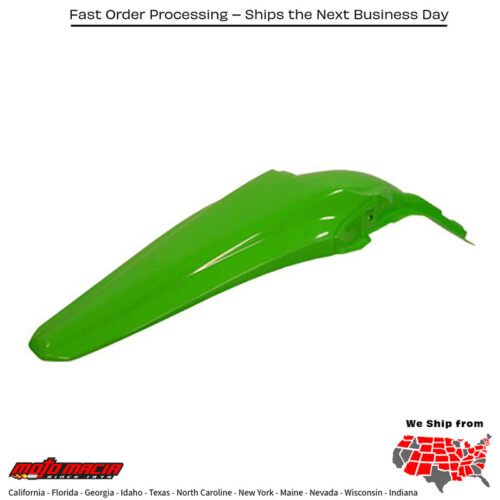 REAR FENDER GREEN Kawasaki KX250F 2013-2016 Kawasaki KX450F 2012-2015