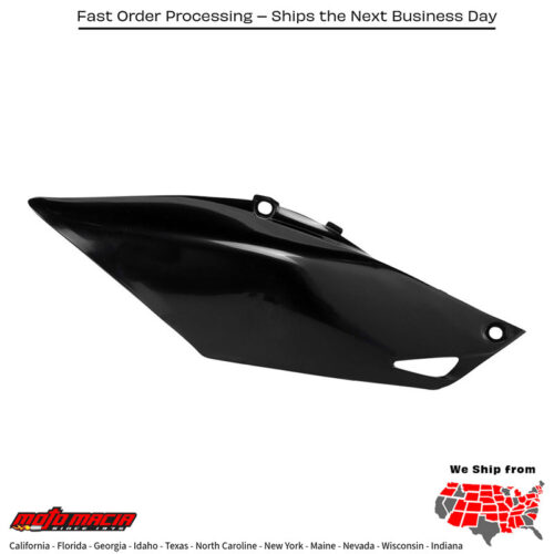 SIDE PANELS BLACK Honda CRF450R 2013-2016 Honda CRF250R 2014-2017