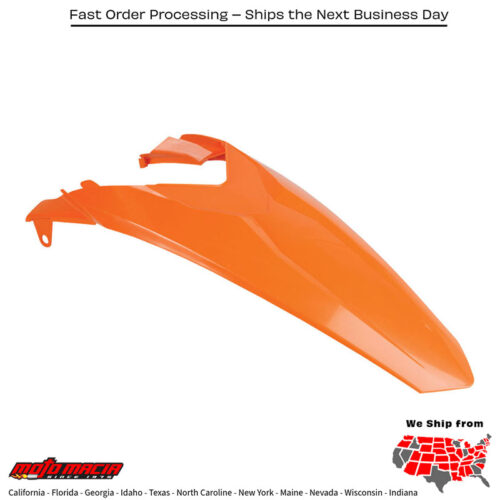 REAR FENDER ORANGE KTM 85 SX (17/14) 2013-2017 KTM 105 SX 2013-2017