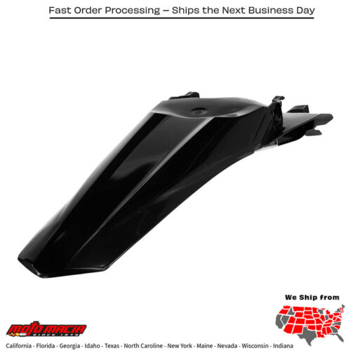 REAR FENDER BLACK Honda CRF450R 2013-2016 Honda CRF250R 2014-2017