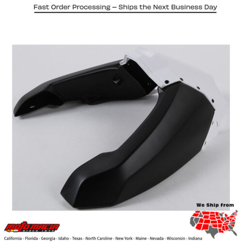 UPPER RADIATOR SHROUD WHITE/BLACK Yamaha YZ250F 2014-2018 Yamaha YZ450F 2014-2017