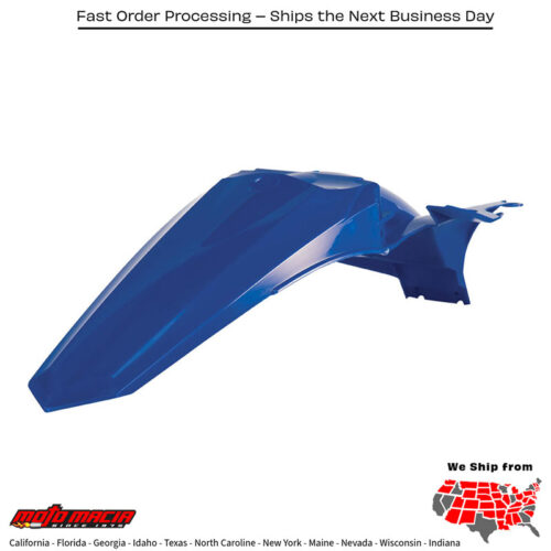 REAR FENDER BLUE Yamaha YZ250F 2014-2018 Yamaha YZ450F 2014-2017