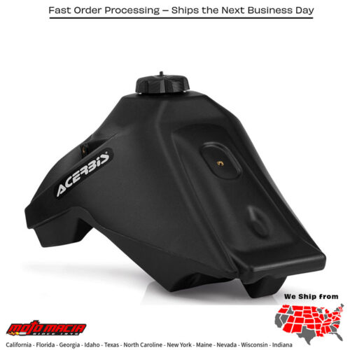 FUEL TANK 3.1 GAL BLACK Honda CRF250L 2013-2016