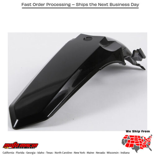 REAR FENDER BLACK Yamaha YZ250 2015-2021 Yamaha YZ125 2015-2021