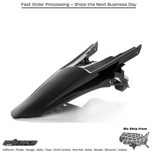 REAR FENDER BLACK KTM 350 XC-F 2016-2018 KTM 350 SX-F 2016-2018 KTM 250 SX-F 2016-2018 KTM 450 SX-F 2016-2018 KTM 250 XC-F 2016-2018 KTM 450 XC-F 2016-2018 KTM 125 SX 2016-2018 KTM 150 SX 2016-2018 KTM 250 SX 2017-2018 KTM 250 XC 2017-2018