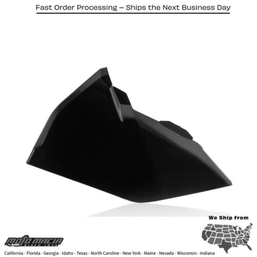 AIRBOX COVER BLACK KTM 150 XC-W 2017-2019 KTM 350 EXC-F 2017-2019 KTM 350 XC-F 2016-2018 KTM 350 SX-F 2016-2018 KTM 250 SX 2017-2018 KTM 250 SX-F 2016-2018 KTM 250 XC 2017-2018 KTM 250 XC-W 2017-2018 KTM 500 EXC-F 2017-2019 KTM 300 XC-W 201