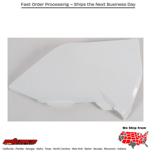 AIRBOX COVER WHITE KTM 150 XC-W 2017-2019 KTM 350 EXC-F 2017-2019 KTM 350 XC-F 2016-2018 KTM 350 SX-F 2016-2018 KTM 250 SX 2017-2018 KTM 250 SX-F 2016-2018 KTM 250 XC 2017-2018 KTM 250 XC-W 2017-2018 KTM 500 EXC-F 2017-2019 KTM 300 XC-W 201