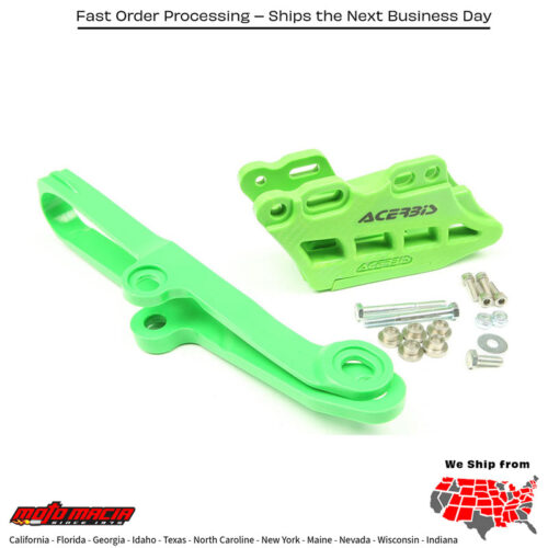GUIDE/SLIDER KIT 2.0 GREEN Kawasaki KX250F 2009-2015 Kawasaki KX450F 2009-2016