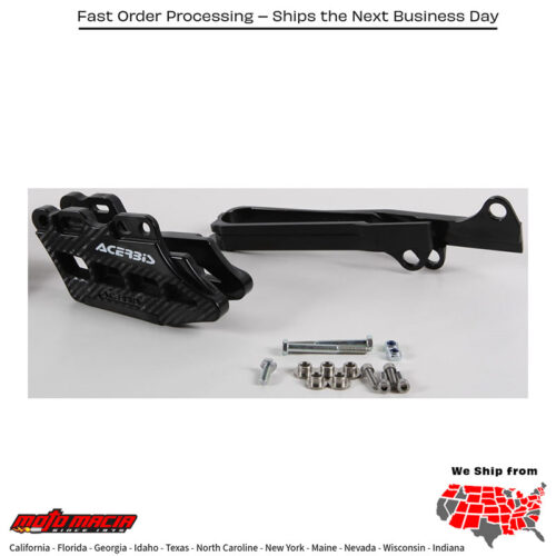 GUIDE/SLIDER KIT 2.0 BLACK Suzuki RM-Z250 2005-2017 Suzuki RM-Z450 2005-2017