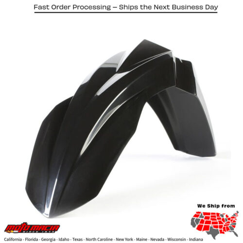 FRONT FENDER BLACK Kawasaki KX250F 2017-2017