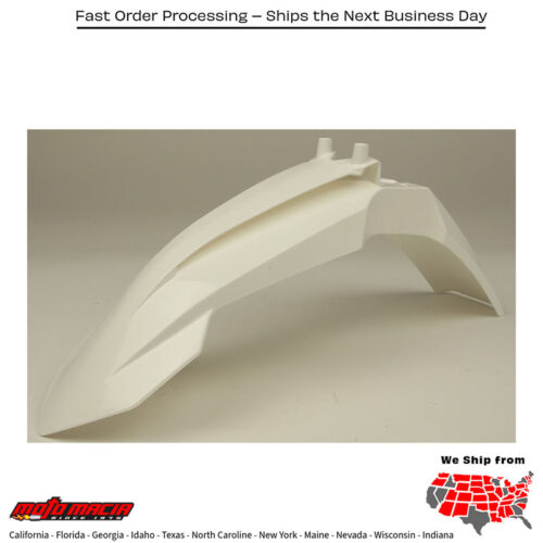 FRONT FENDER WHITE KTM 65 SX 2016-2024