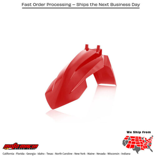 FRONT FENDER GAS/KTM RED Gas-Gas MC 65 2021-2024