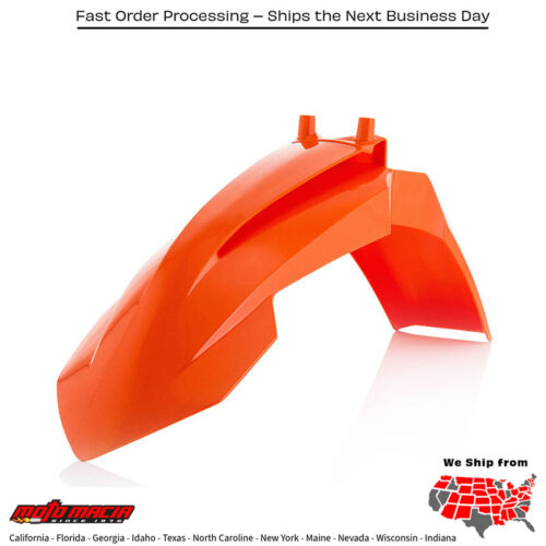 FRONT FENDER ORANGE KTM 65 SX 2016-2024