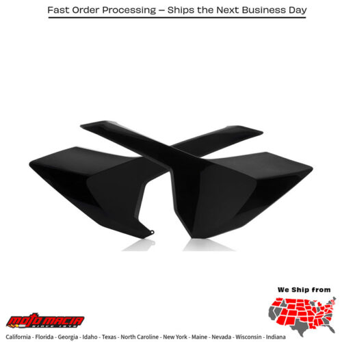 SIDE PANELS BLACK Husqvarna TC 125 2016-2018 Husqvarna FC 250 2016-2018 Husqvarna FC 350 2016-2018 Husqvarna FC 450 2016-2018 Husqvarna TE 300 2017-2018 Husqvarna FE 250 2017-2019 Husqvarna FE 350 2017-2019 Husqvarna FE 450 2017-2019 Husqva